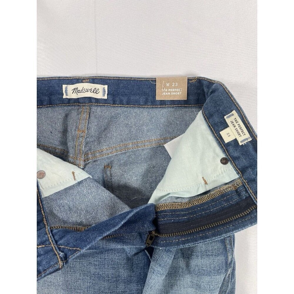 MADEWELL NWT The Perfect Jean Short Size 23 Stylish Trendy Summer - Picture 3 of 7